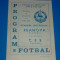 Program meci fotbal PRAHOVA PLOIESTI - CFR PASCANI 14.12.1975