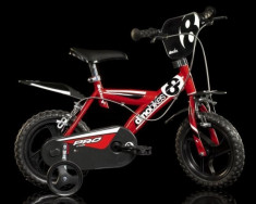 Bicicleta seria 23 12 inch Rosu Dino Bikes foto