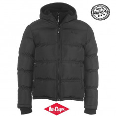 Geaca Lee Cooper 2 Zip Bubble Jacket Mens Neagra , Originala , Noua - Import Anglia - Marimi S , M , L , XL foto