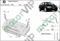 Scut motor metalic Skoda Octavia 2 dupa 2004 foto