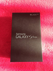 Samsung Galaxy S4 Mini i9195 4G = Black Edition = NOU = CUTIE SIGILATA = Garantie foto