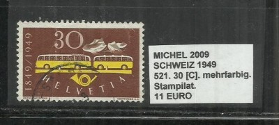ELVETIA 1949 - 521, 30C foto