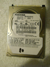 HDD Laptop ATA IDE Defect 80 GB - Toshiba MK8026GAX - Caraie foto