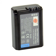 Acumulator baterie NP-FW50 NP FW50 Li-ion pentru Sony Alpha NEX-3 Alpha 7 (a7) Alpha 7R (a7R) Alpha a3000 Alpha a6000 Cyber-shot DSC-RX10 foto