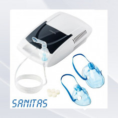 Inhalator SANITAS SIH 21 ,Aparat de Aerosoli Nou Original foto