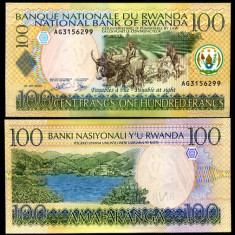 RWANDA- 100 FRANCS- 01-09-2003- P29- UNC!! foto