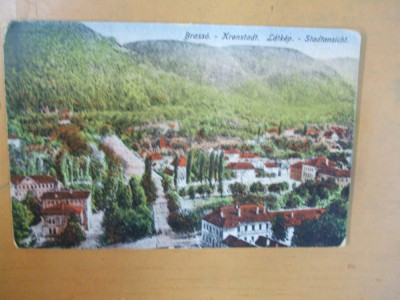 Carte postala Brasov Kronstadt 1923 foto