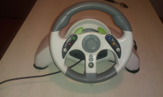 Volan Xbox 360 functioneaza si pe calculator PC (trimit prin posta romana sau prin curier) foto