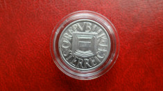 Moneda argint 1/2 Schilling 1925 in capsula Lindner foto