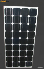 Panou Solar Fotovoltaic Monocristalin 100 W pentru Sisteme solare Fotovoltaice pe 12 V foto