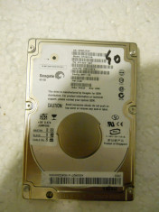 HDD Laptop ATA IDE Defect 40 GB - Seagate ST94019A - Caraie foto