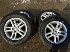 JANTE VW TOUAREG OEM MAKALU 17 X 7,5 ANVELOPE IARNA NOKIAN HAKKAPELIITTA 235/65/17 foto