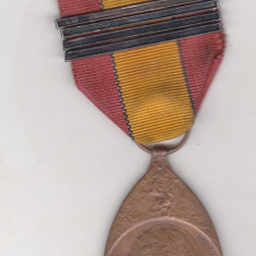 bnk md Belgia - Medalia Comemorativa a WW i