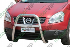 Bullbar inox Nissan Qashqai 2007-2010 omologat foto