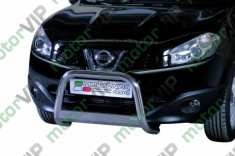 Bullbar inox Nissan Qashqai 2010 omologat foto