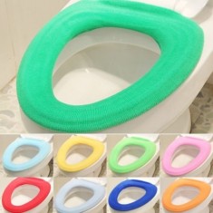 Husa textila pentru colacul toaletei Protectie colac capac wc toaleta invelitoare Protectie colac wc protectie colac toaleta husa colac toaleta capac foto