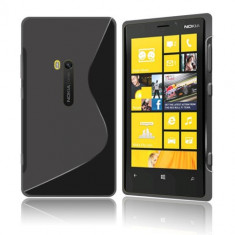 Husa Nokia Lumia 920 TPU S-LINE Black foto