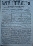 Gazeta tribunalelor , nr. 11 - 12 , an 1 , 1861 , Republica dela Ploiesti