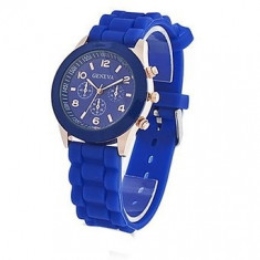 Ceas dama Geneva Silicone Elegant Sport foto