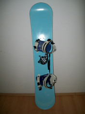 VAND PLACA SNOWBOARD GOTHIC T43- 145 CM-CU LEGATURI RIDE- 280 LEI foto