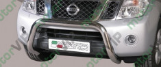 Bullbar inox Nissan Navara 2010 omologat foto