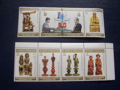 Sao Tome 1981 sport SAH MI 703-710 MNH foto