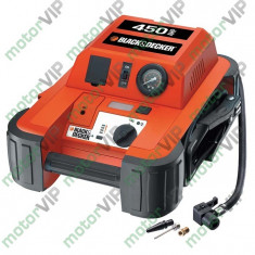 Starter auto 450Amp 12V, cu compresor Black &amp;amp; Decker BDJS450I , cod Str444 foto