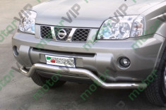 Bullbar inox Nissan XTrail 2004-2007 omologat foto