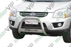 Bullbar personalizat omologat inox Kia Sportage 2008-2010 foto