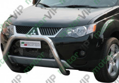 Bullbar inox Mitsubishi Outlander 2007-2009 omologat foto