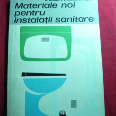 Gh.Salcudeanu - Materiale noi pt.Instalatii Sanitare - Ed. Tehnica 1968