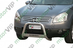 Bullbar personalizat omologat inox Nissan Qashqai 2008 omologat foto