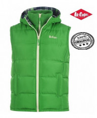 VESTA LEE COOPER Double Zipped Electric Green foto