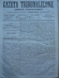 Cumpara ieftin Gazeta tribunalelor , nr.8 , an 1 , 1861