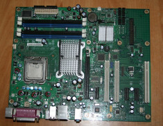 Kit Placa de baza Intel DP965LT + Procesor Core 2 Duo E6300 1.86Ghz + cooler , TESTAT, GARANTIE scrisa 6 luni , Poze reale! foto