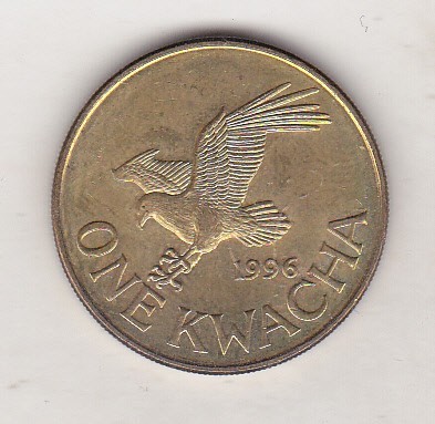 bnk mnd Malawi 1 kwacha 1996 foto