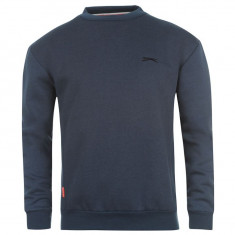 Bluza Pulover Barbati Slazenger Fleece Crew - Marimi disponibile de la S la XXXL foto