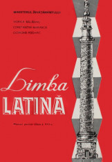 LIMBA LATINA MANUAL CLASA VIII DE VIORICA BALAIANU,EDITURA DIDACTICA 1997 foto