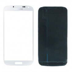 Ecran Geam Sticla Samsung Galaxy S4 Alb White + Adeziv gratis === CEL MAI BUN PRET === foto