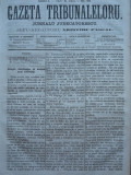 Cumpara ieftin Gazeta tribunalelor , nr. 20 , an 1 , 1861