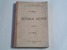 I.C.PETRESCU - SCOALA ACTIVA Ed.1943 foto