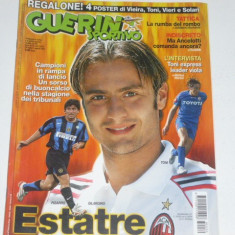 Revista fotbal GUERIN SPORTIVO (Italia-INTER,AC MILAN,JUVE,etc...) 26.07.--01.08. 2005