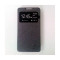 Husa de protectie din piele ecologica, cu stand, tip &quot;slide&quot;, prindere magnetica, pentru Lenovo P780