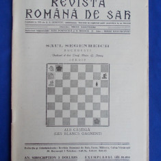 REVISTA ROMANA DE SAH * DIRECTOR MIHAIL SADOVEANU - ANUL XVI,NR.4 - APRILIE 1947