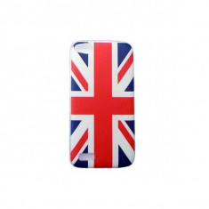 Capac de protectie din plastic solid, steagul Angliei, pentru Allview V1 Viper foto