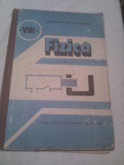 FIZICA MANUAL CLASA VIII foto