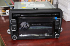 VW RCD 510 DELPHI MP3/MAGAZIE 6 ISCURI/CARD/TOUCH PASSAT/GOLF 5,6 foto