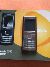 Nokia 6500 brown, nou, la cutie, liber de retea, cel mai mic pret foto