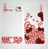 Folie protectie fata si spate Red Hello Kitty IPhone 4 4s foto