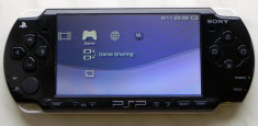 Consola jocuri PSP3004 BLACK Playstation Portable MODATA 6.60 Fast Recovery in stare excelenta + card 4Gb foto